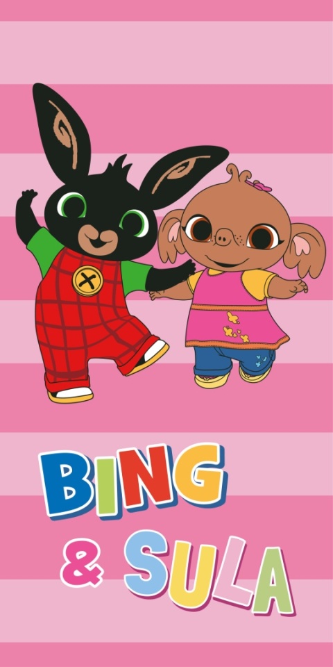 Ręcznik kąpielowy bawełniany plażowy królik Bing Sula 70x140