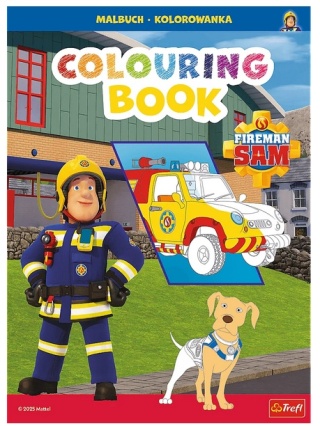 Strażak Sam kolorowanka Colouring book