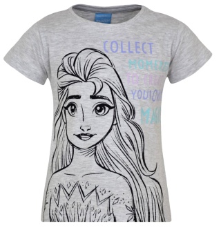 T-shirt koszulka dziecięca Kraina Lodu bluzeczka dziewczęca bawełniana 110