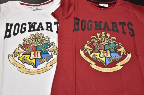 T-shirt koszulka Harry Potter Ggryffindor bluzeczka dziewczęca 2-pak 134