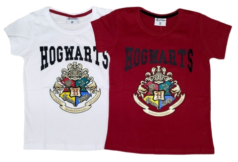 T-shirt koszulka Harry Potter Ggryffindor bluzeczka dziewczęca 2-pak 146