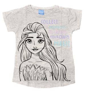 T-shirt koszulka dziecięca Kraina Lodu bluzeczka dziewczęca bawełniana 122
