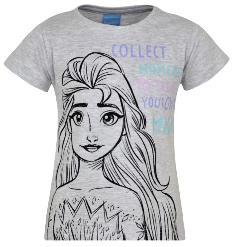 T-shirt koszulka dziecięca Kraina Lodu bluzeczka dziewczęca bawełniana 128