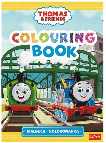 Tomek i Przyjaciele kolorowanka Colouring book Malbuch
