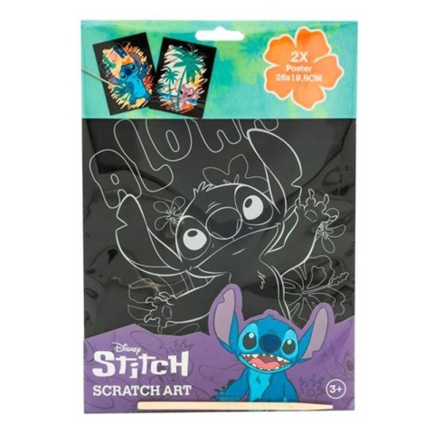 Wydrapywanka Stich zdrapywanka + rysik LILO I STITCH