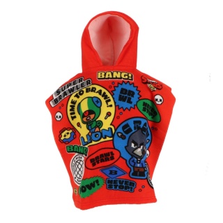 Brawl Stars ponczo poncho ręcznik 55x100