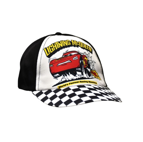 Czapka z daszkiem Auta Zygzak Mcqueen dziecięca chłopięca 5-7 lat 52/54 cm