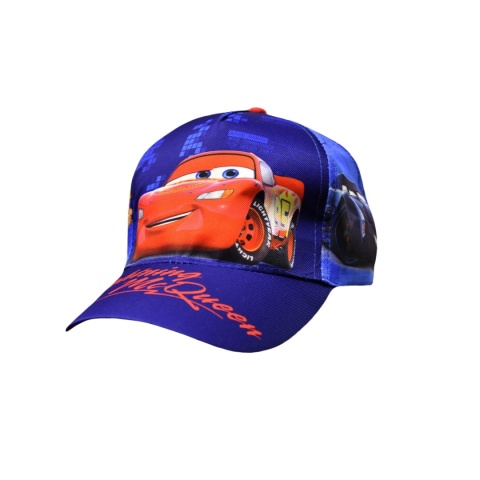 Czapka z daszkiem Auta Zygzak Mcqueen dziecięca chłopięca 5-7 lat 53 cm