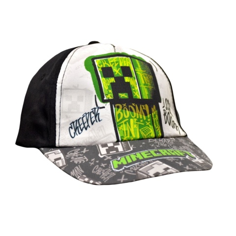 Czapka z daszkiem MINECRAFT czapka dziecięca chłopięca letnia 9-10 lat 56cm