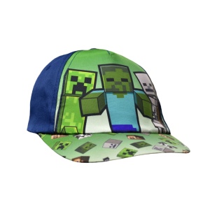 Czapka z daszkiem MINECRAFT czapka dziecięca chłopięca letnia 9-10 lat 56cm