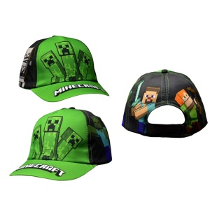 Czapka z daszkiem MINECRAFT czapka dziecięca chłopięca letnia 9-10 lat 56cm