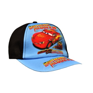 Czapka z daszkiem Auta Zygzak Mcqueen dziecięca chłopięca 5-7 lat 52/54 cm