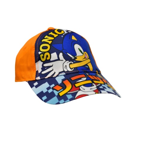 Czapka z daszkiem Sonic czapka dziecięca chłopięca letnia 7-8 lat 54 cm
