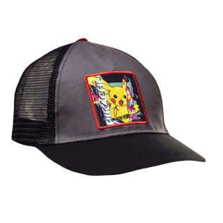 Czapka z daszkiem dziecięca Pokemon letnia dla dziecka siatka 9-10 lat 56cm