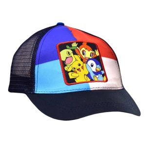 Czapka z daszkiem dziecięca Pokemon letnia dla dziecka siatka 7-8 lat 54 cm