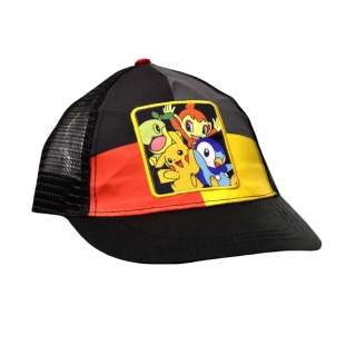 Czapka z daszkiem dziecięca Pokemon letnia dla dziecka siatka 9-10 lat 56cm