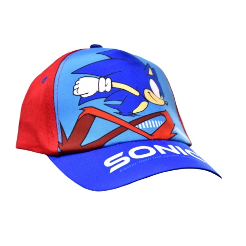 Czapka z daszkiem dziecięca Sonic letnia dla dziecka 5-7 lat 53 cm