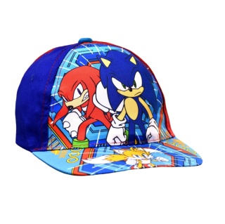 Czapka z daszkiem dziecięca Sonic letnia dla dziecka 5-6 lat 52 cm