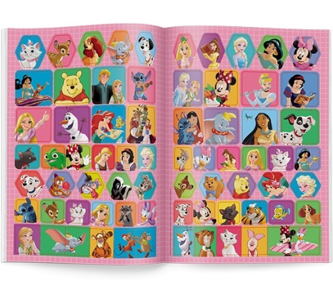 Disney Uczy Rysujemy po kratkach Kraina Lodu geometryczne obrazki 5 lat