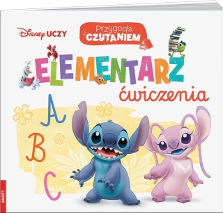 Disney Uczy Stich Przygoda z czytaniem Classic Stitch Elementarz ćwiczenia