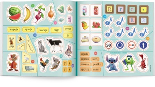 Disney Uczy Stich Przygoda z czytaniem Classic Stitch Elementarz ćwiczenia