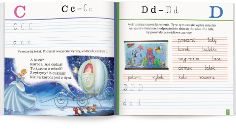 Disney Uczy Stich Przygoda z czytaniem Classic Stitch Elementarz ćwiczenia