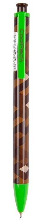 Długopis żelowy niebieski CoolPack pixel jungle dla fanów minecraft 2 szt