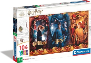 HARRY POTTER super color Puzzle Clementoni 104 EL 38x27 cm 61885