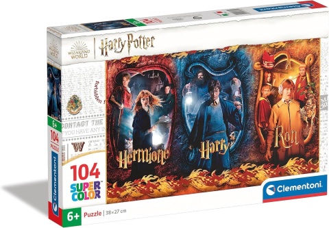 HARRY POTTER super color Puzzle Clementoni 104 EL 38x27 cm 61885