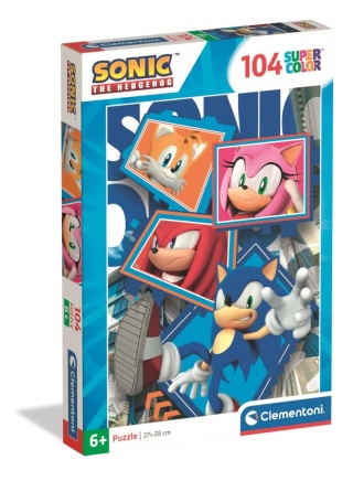 Sonic Puzzle Clementoni 104 EL 38x27 cm 27284
