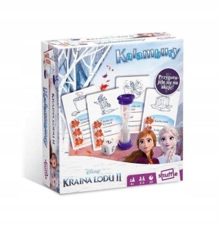 KRAINA LODU II Frozen kalambury 52 karty Cartamundi