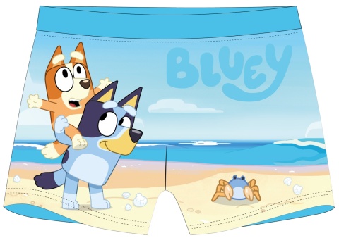 Kąpielówki Bluey i Bingo piesek Blue bokserki dziecięce chłopięce 98/104