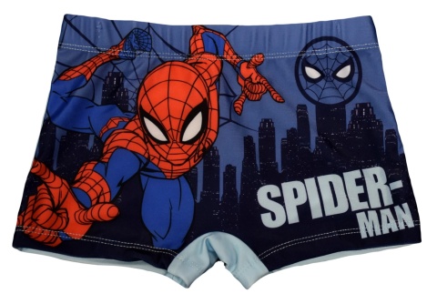 Kąpielówki bokserki dziecięce Spiderman majtki kąpielowe basenowe 122/128