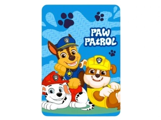 Koc kocyk polarowy PSI PATROL Chase Rubble Marshall dziecięcy 100x140 cm