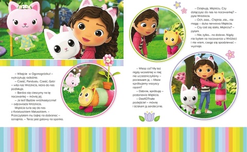 Koci domek Gabi nocowanka u Wróżkici książka do czytania