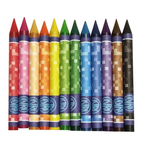 Kredki grafionowe 12 kolorów PIXEL ON ASTRA