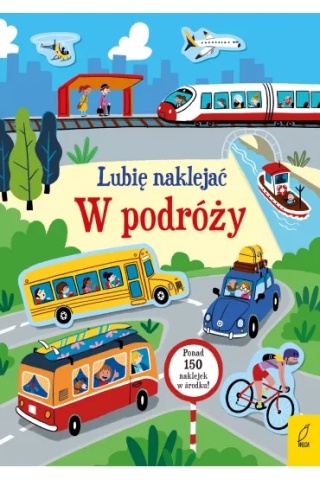 Lubię naklejać. W podróży ponad 150 naklejek