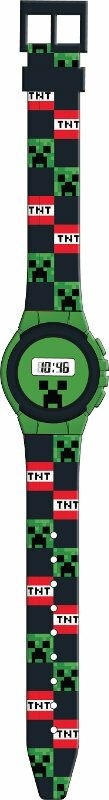 Minecraft zegarek elektroniczny na rękę dziecięcy
