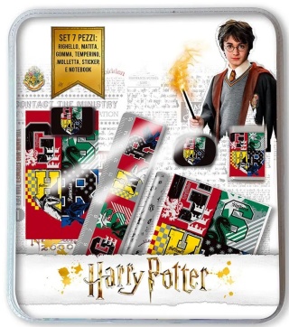 Ołówek linijka notesik gumka klips HARRY POTTER