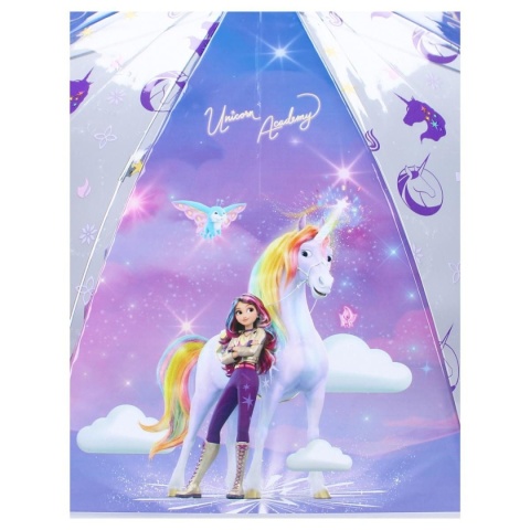 Parasol przezroczysty Akademia Jednorożców parasolka dla dzieci