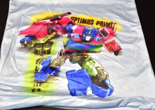 Poszewka na poduszkę jasiek Transformers dekoracyjna welur 40x40 Velvet