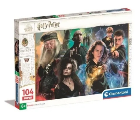 Puzzle 104 Super Kolor Harry Potter 25775 48,5x33,5cm cm