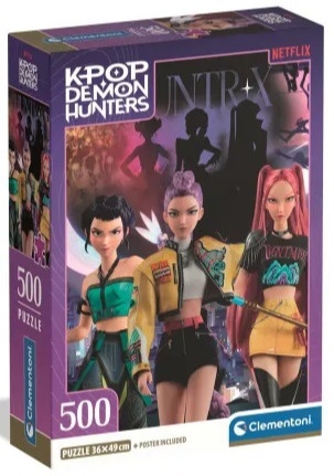 Puzzle Clementoni K-POP Demon Hunters Huntrix 500 EL 35626