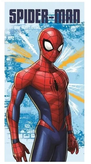 Ręcznik kąpielowy plażowy SPIDERMAN 70x140 bawełna