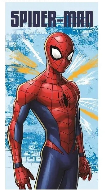 Ręcznik kąpielowy plażowy SPIDERMAN 70x140 bawełna