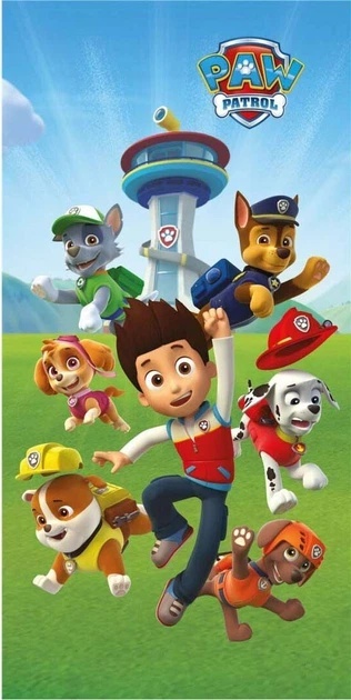 Ręcznik pieski Ryder PSI PATROL szybkoschnący kąpielowy plażowy 70x140