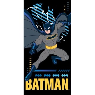 Ręcznik plażowy kąpielowy Blue szybkoschnący BATMAN 70x140