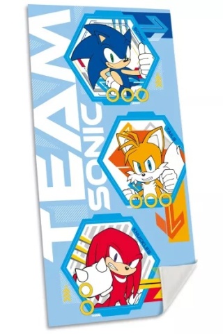 SONIC JEŻ Ręcznik kąpielowy plażowy bawełniany 70x140