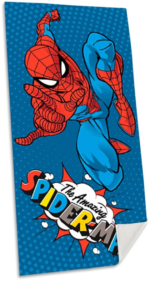 SPIDERMAN Ręcznik kąpielowy plażowy bawełniany 70x140
