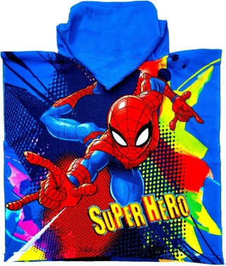 SPIDERMAN ponczo poncho ręcznik szybkoschnący plażowy 50X110